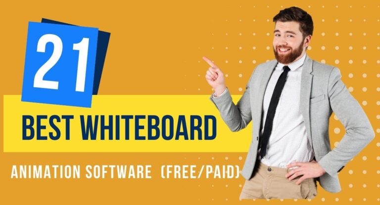 21 Best/Top Whiteboard Animation Software for 2024 (Free/Paid)