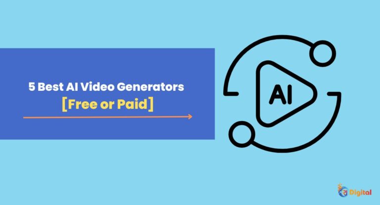 5 Best AI Video Generators in 2023 (Compared)